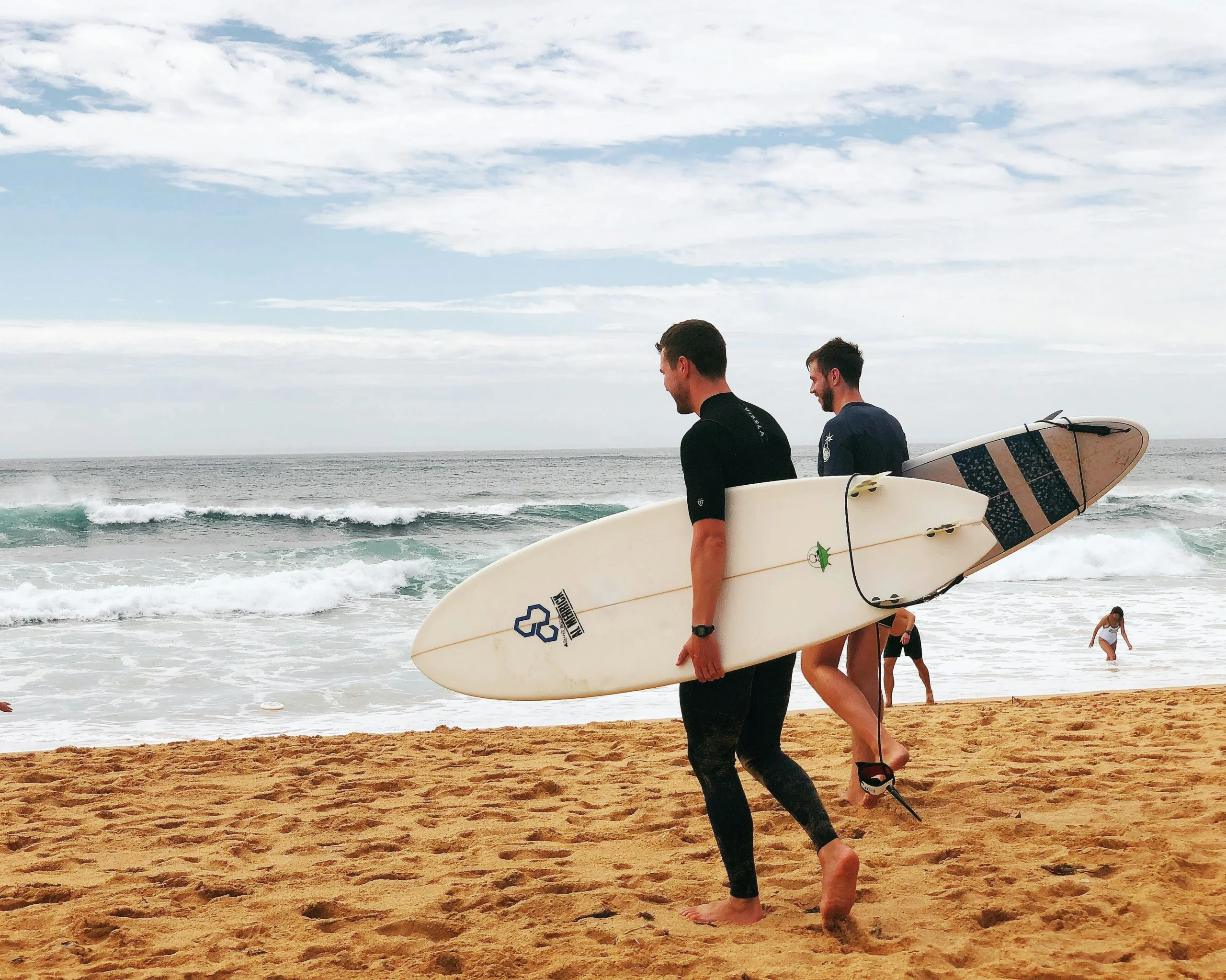 Surfboards on the beach